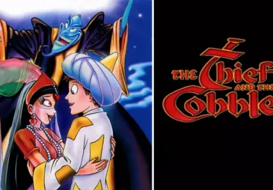 The Thief and the Cobbler, póster oficial de la película animada de Richard Williams
