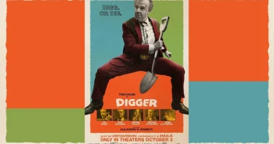Póster oficial de Digger con Tom Cruise