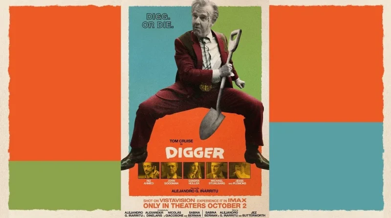 Póster oficial de Digger con Tom Cruise