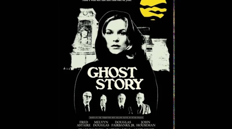 Póster oficial de Ghost Story (1981), película de terror gótico dirigida por John Irvin.