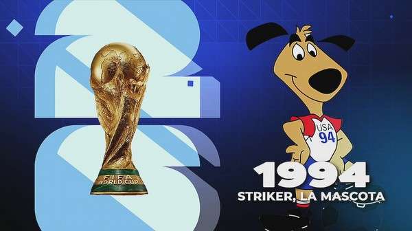 Striker, el perro futbolista diseñado por Warner Bros para Estados Unidos 1994